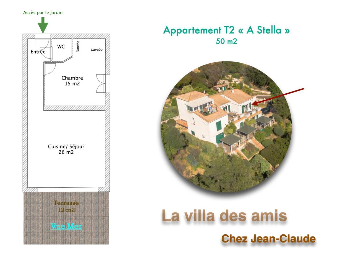 Chez Jean Claude La Villa Des Amis Olmeto  Exterior foto